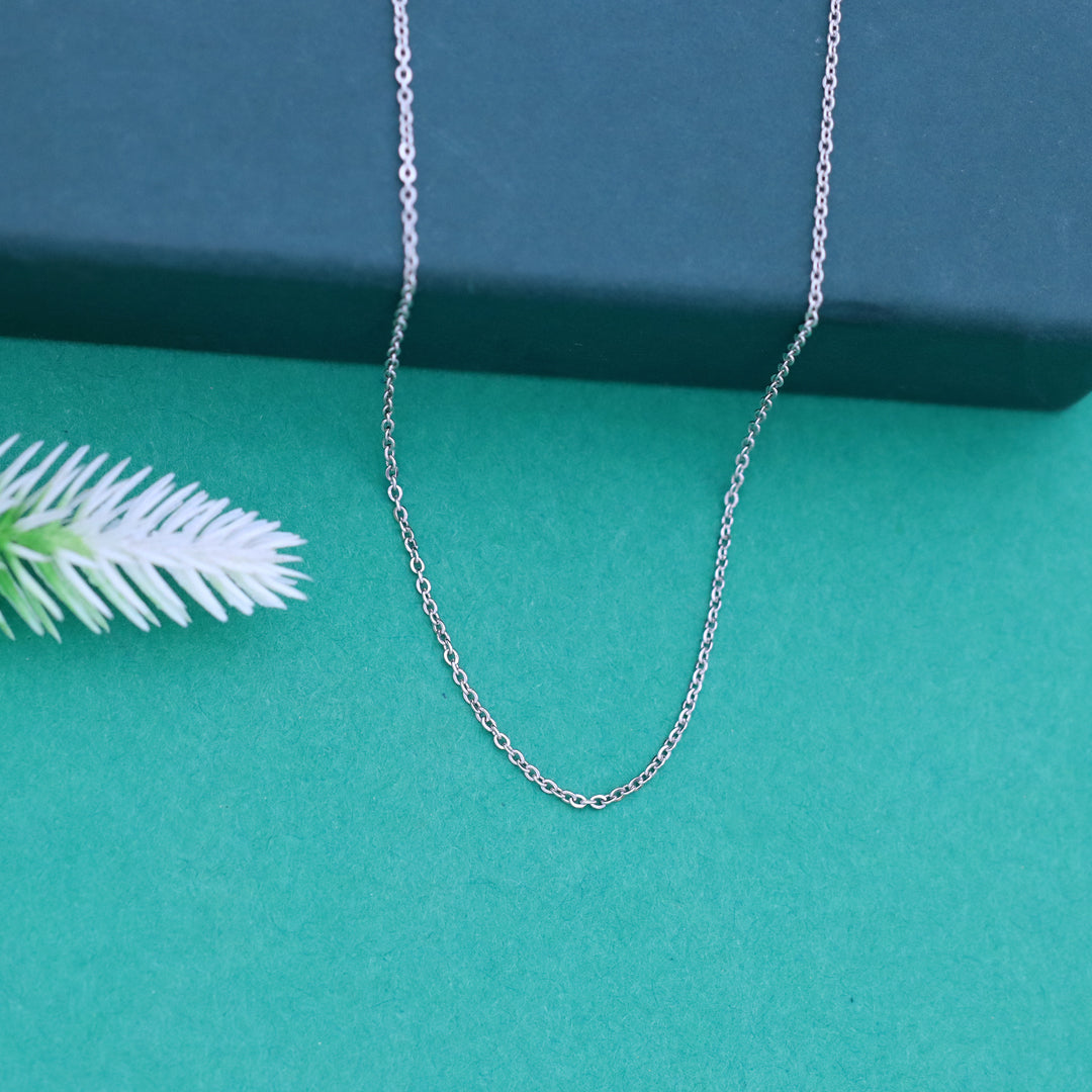 Small Link Delicate Silver Chain – Eri Silvers