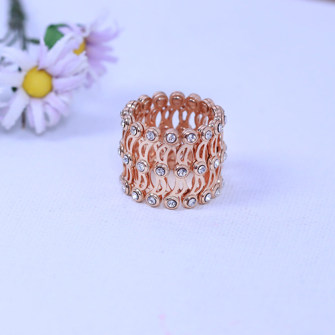 Ring & Bracelet Convertible Rose Gold Ring