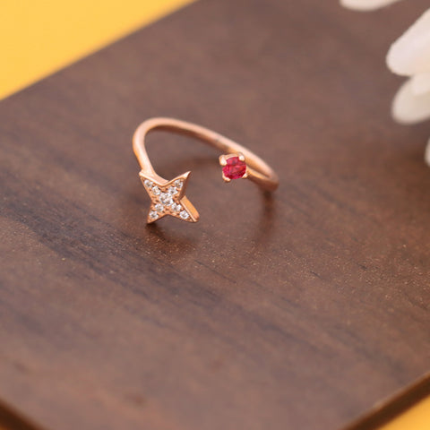 Star Adjustable Ring