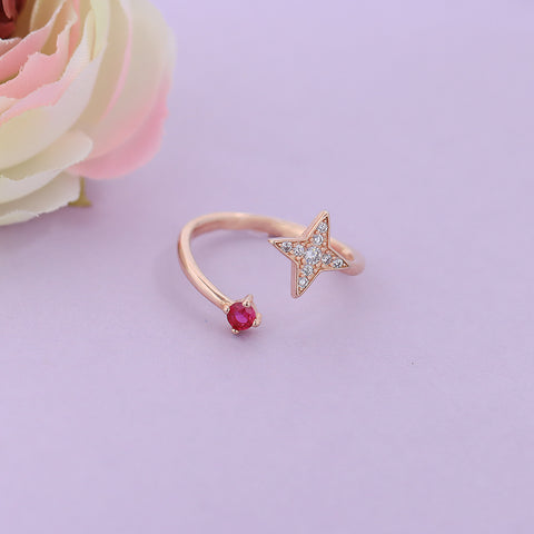 Star Adjustable Ring