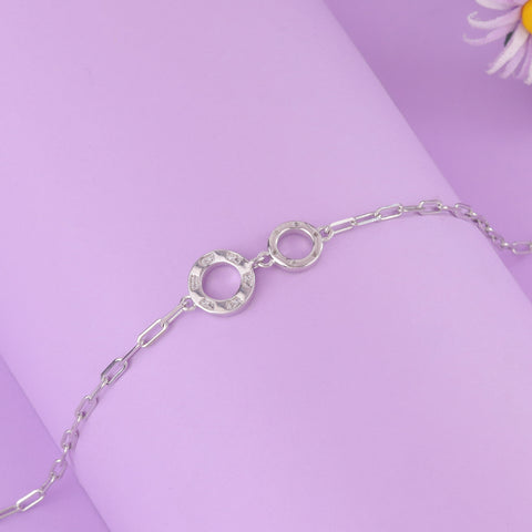 925 Silver ring Bracelet for Women
