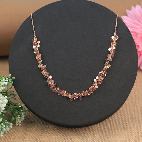 Rose Gold Gini Necklace