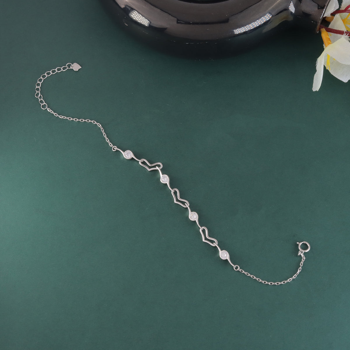 Eri Silvers Heartbeat Sparkle Bracelet For Girl