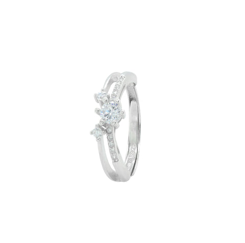 925 Sterling Silver Solitaire Ring for Women