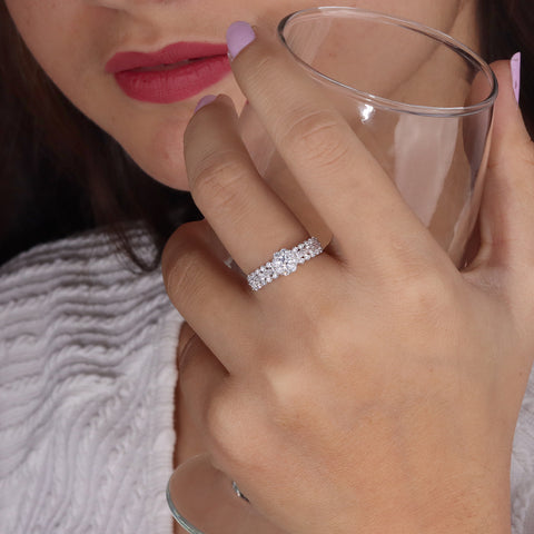 Forever Solitaire Diamond ring