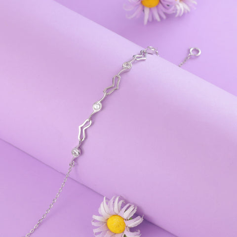 Eri Silvers Heartbeat Sparkle Bracelet For Girl