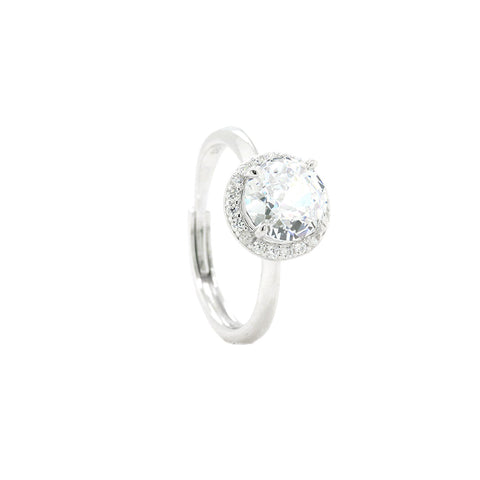 Silver Engagement Ring for Girl