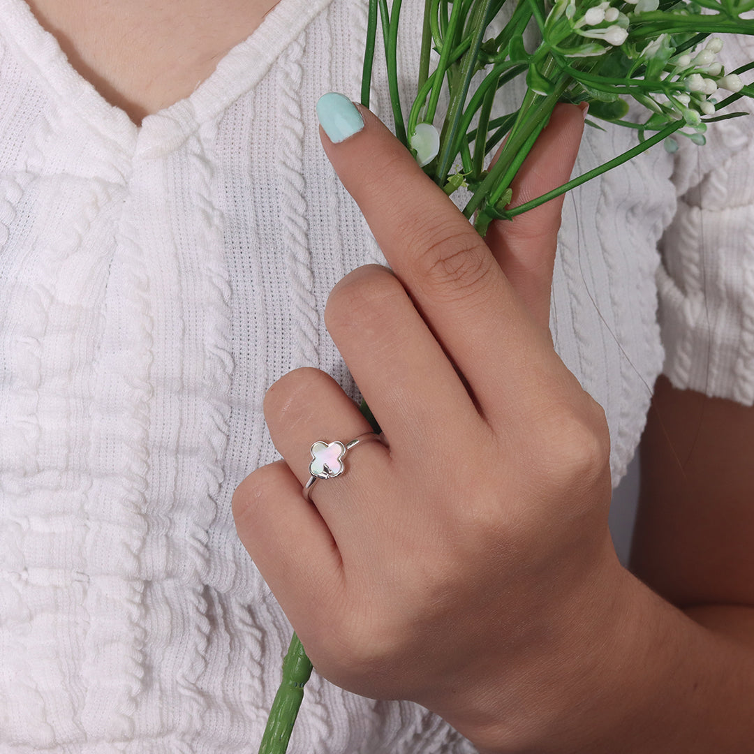 Clover Mother Of Pearl - Ring