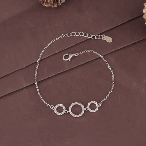 925 Stunning Silver  Sparkle Bracelet For Women