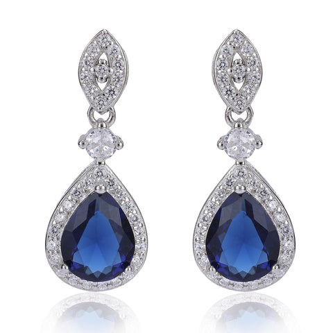 Exquisite Blue Sapphire Diamond Necklace | Buy Now – Eri Silvers