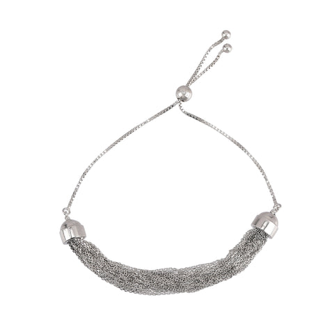 Silver Bunch Bracelet