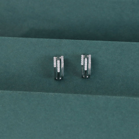 925 Sterling Silver Hoop Earrings for Women