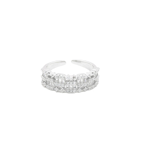 Brilliant Zirconia Luxury Party Ware Ring