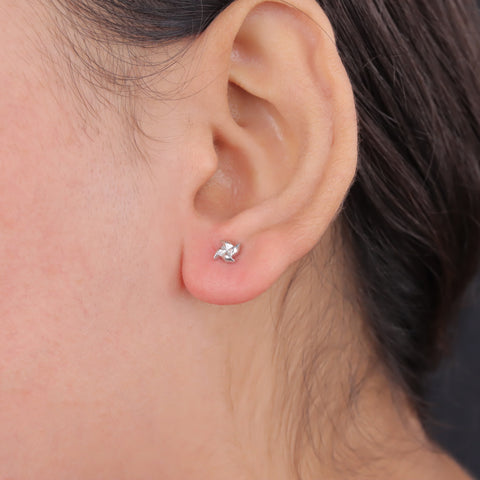 Silver  Stud Earrings for Women