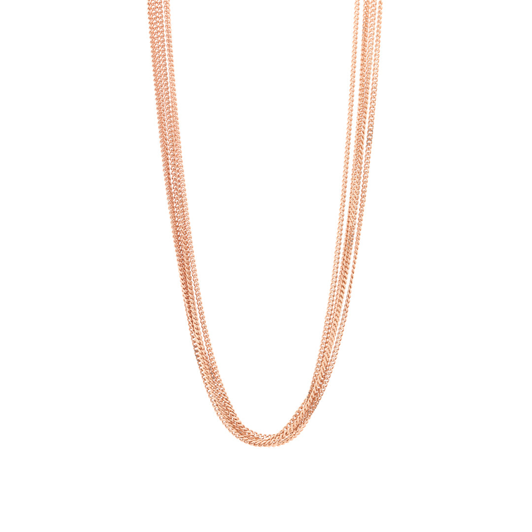 Rose Gold Multi Layered Chain – Eri Silvers