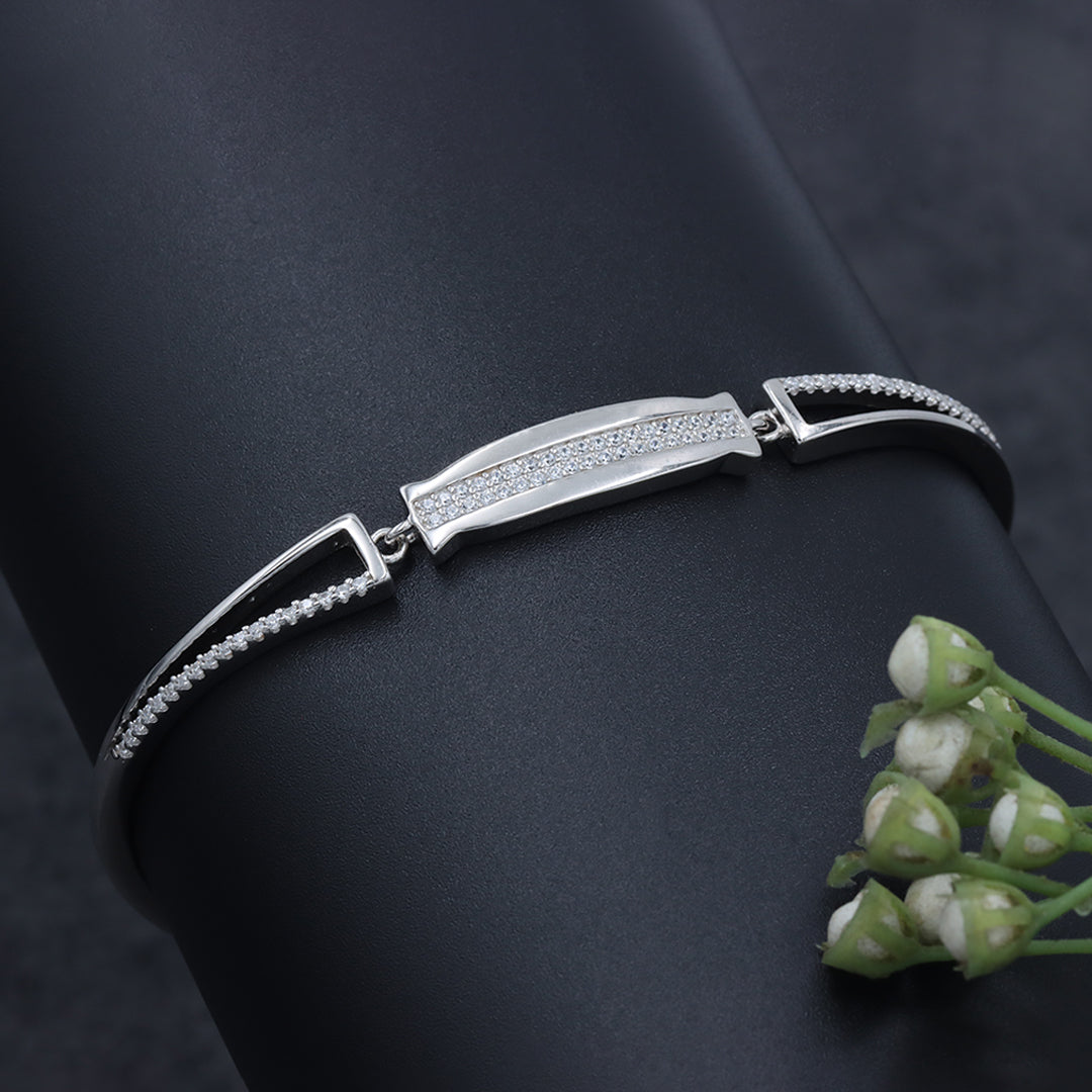 925 Silver Adjustable Kada Bracelet – Eri Silvers