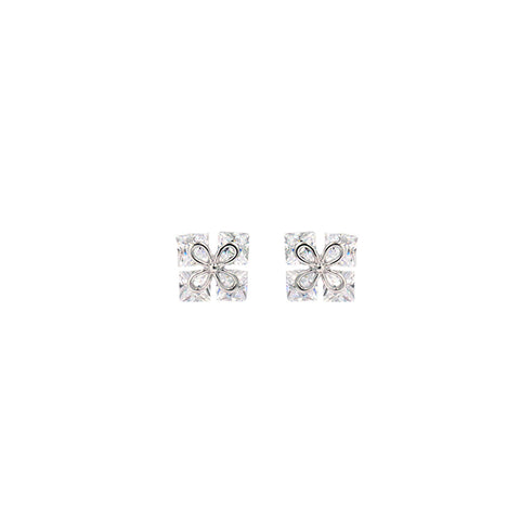 Twin Quad Stud Earrings