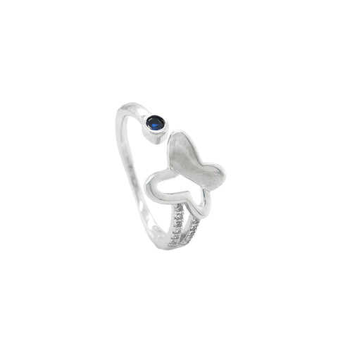 Silver  Butterfly Ring