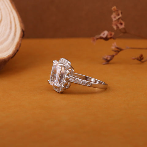 Radiant Cut Diamond Ring