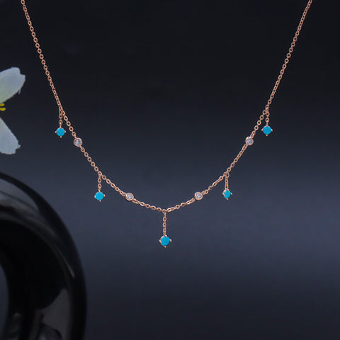 ZircaCharm Sterling Silver Pendant Chain