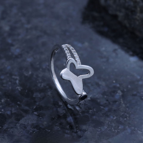 Silver  Butterfly Ring