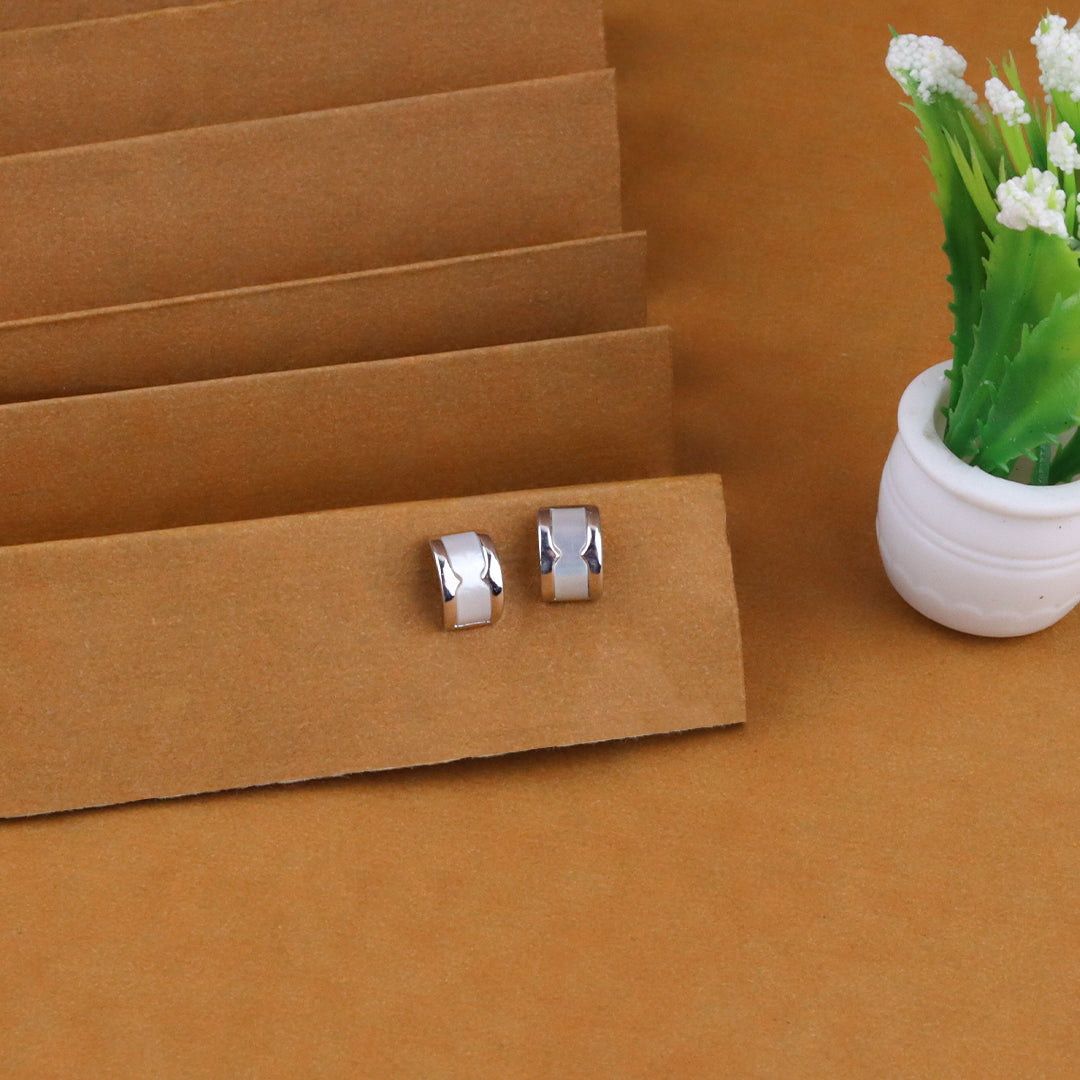 Hoop Earrings in Sterling Silver