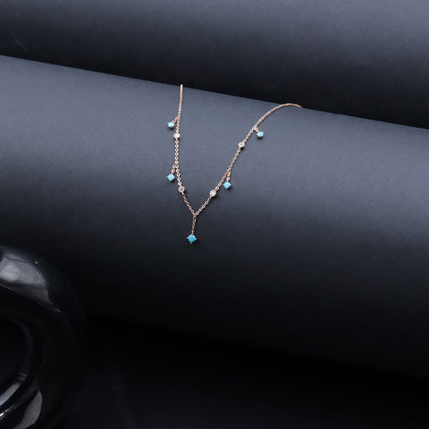 ZircaCharm Sterling Silver Pendant Chain