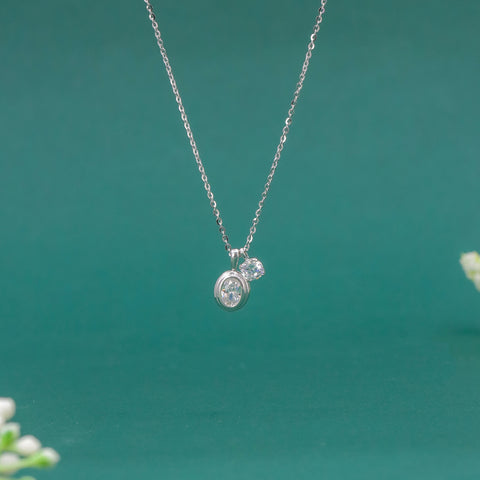 Daily Ware Oval Pendant Necklace For  Women