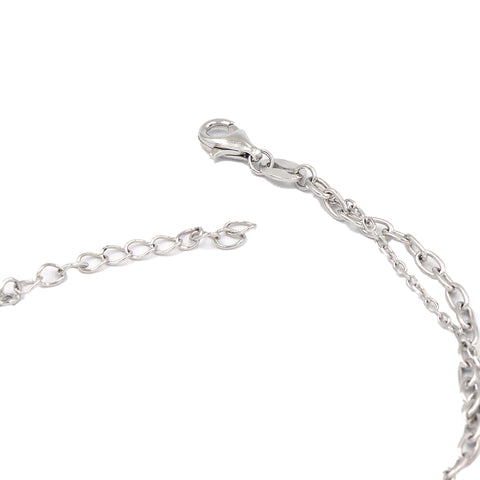 Handcrafted Sterling Silver multy Charm Bracelet