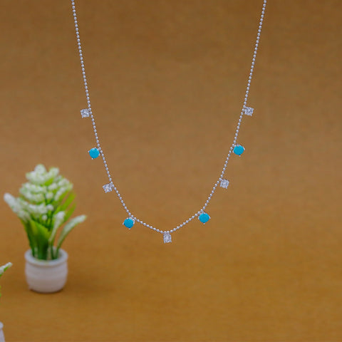 Twilight Spark 925 Sterling Silver Necklace
