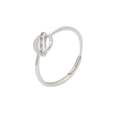 Sterling silver zirconia rings