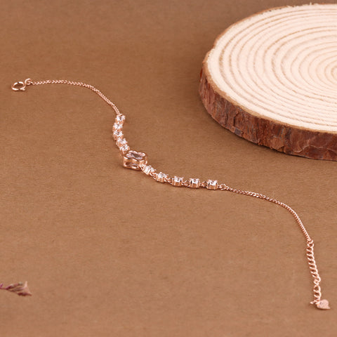 Celestial Sparkle Diamond rose gold Bracelet