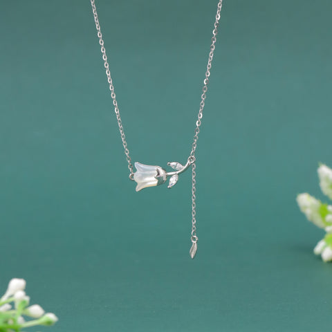Daily Ware Flower Pendant Necklace For  Women