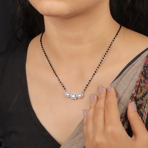 Sterling Silver Princess Mangalsutra for Women