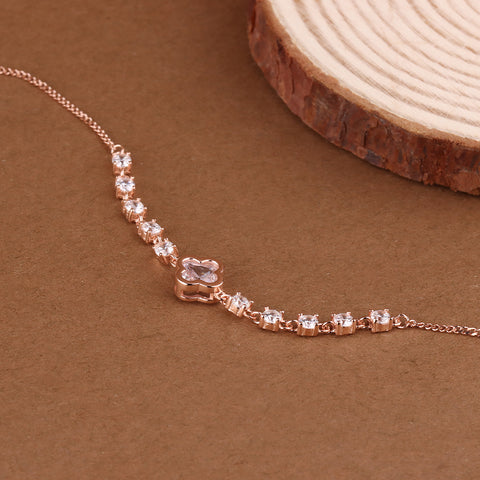 Celestial Sparkle Diamond rose gold Bracelet