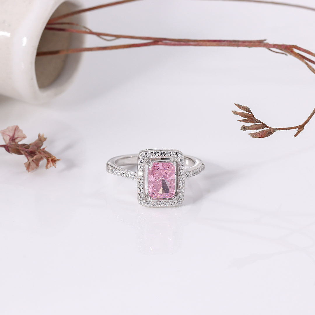 Pink Sapphire Ring