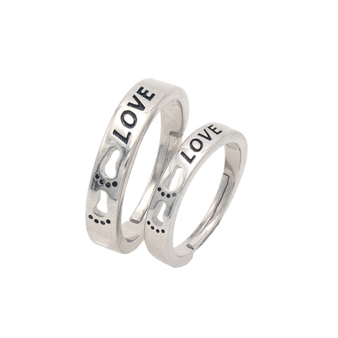 Silver Love Ring