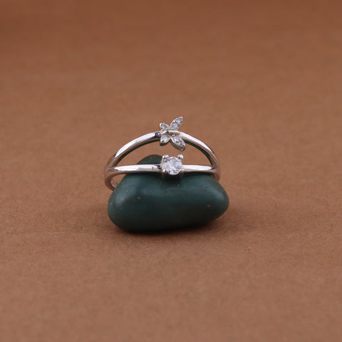 Silver Butterfly Ring For Daily Wear & Gift At Best Price