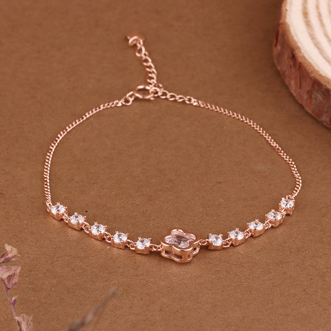 Celestial Sparkle Diamond rose gold Bracelet