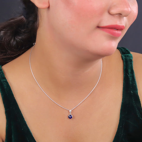 Eri Silvers Daily Ware Evil Eye Protection Pendant Necklace
