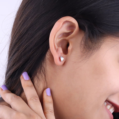 Hoop Earrings in Sterling Silver