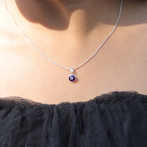 Eri Silvers Daily Ware Evil Eye Protection Pendant Necklace