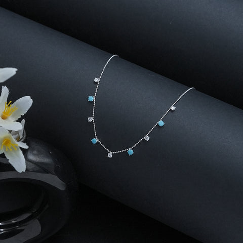 Twilight Spark 925 Sterling Silver Necklace