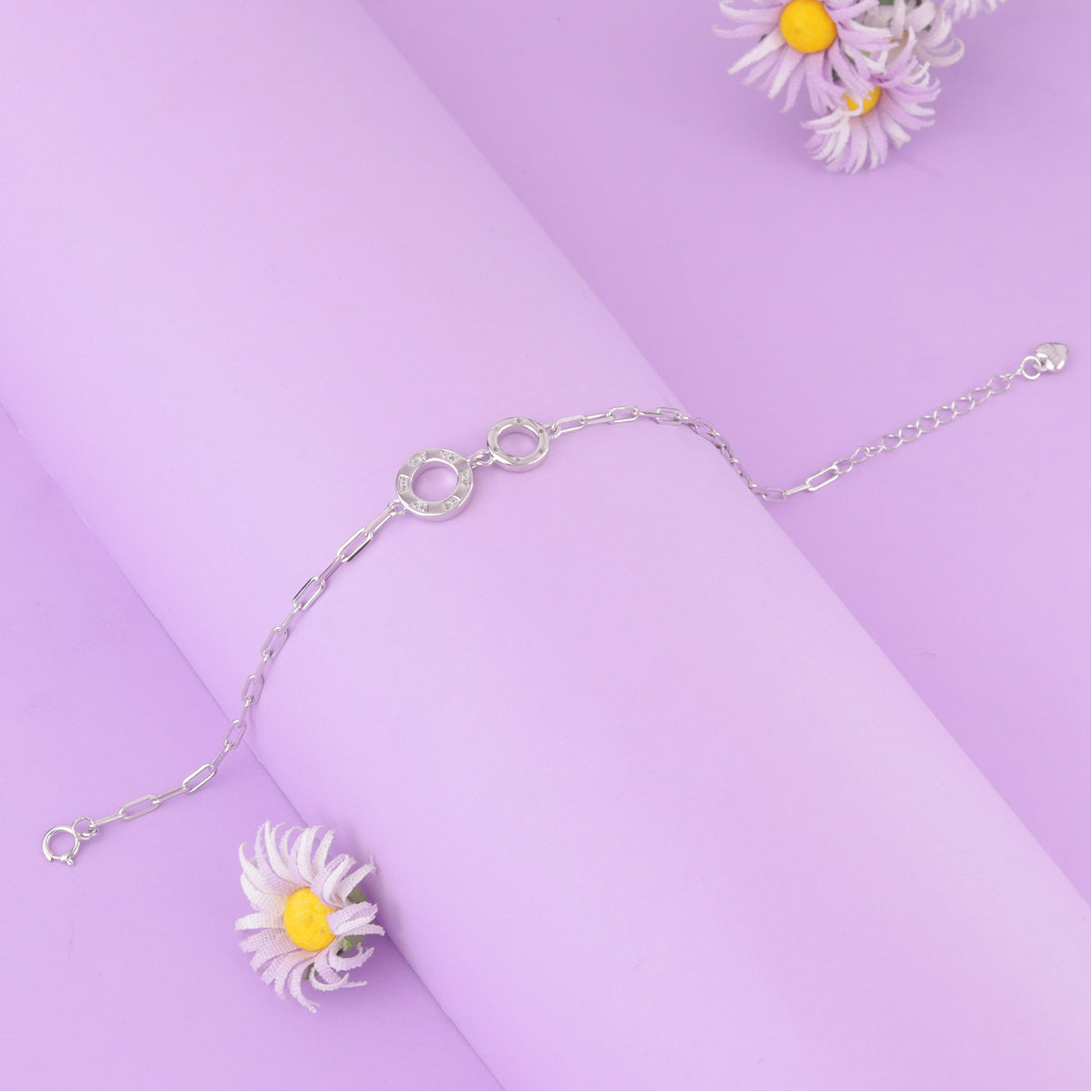 925 Silver ring Bracelet for Women