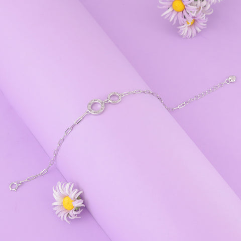 925 Silver ring Bracelet for Women