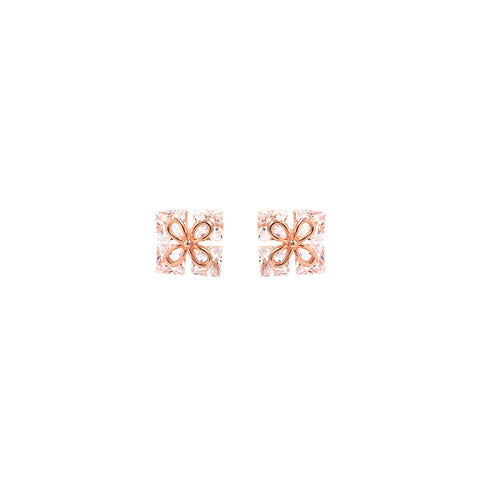 Twin Quad Stud Earrings