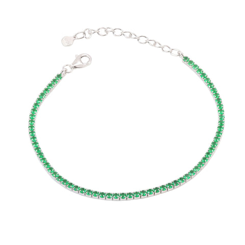925 Sterling Silver Tennis Bracelet For Women