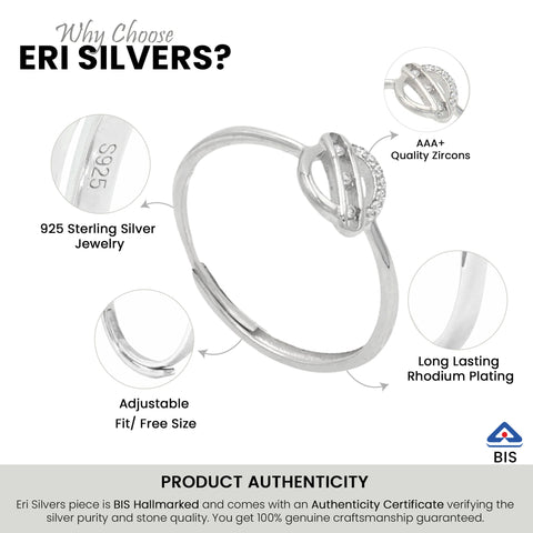 Sterling Silver Zirconia Rings