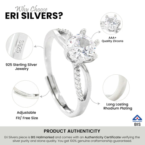 Double Layer Silver Ring