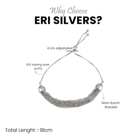 Silver Bunch Bracelet